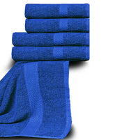 Royal Blue 100% Cotton Towel Set